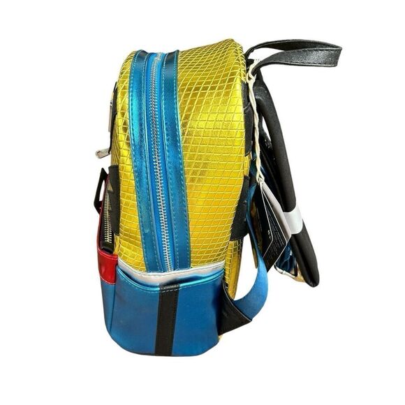 Loungefly X-Men \'97 Marvel Shine‎ Wolverine Cosplay Mini Backpack